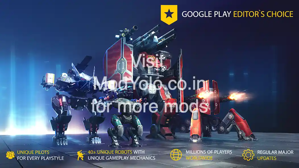 War Robots MOD APK All Robots Unlocked