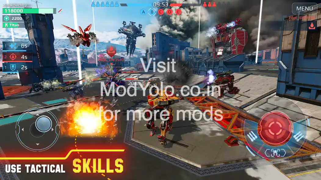 War Robots MOD APK Mod Menu