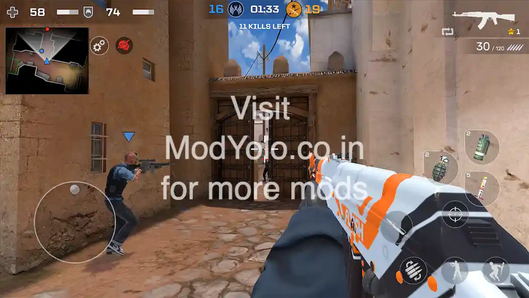 Critical Strike CS MOD APK Mega Menu