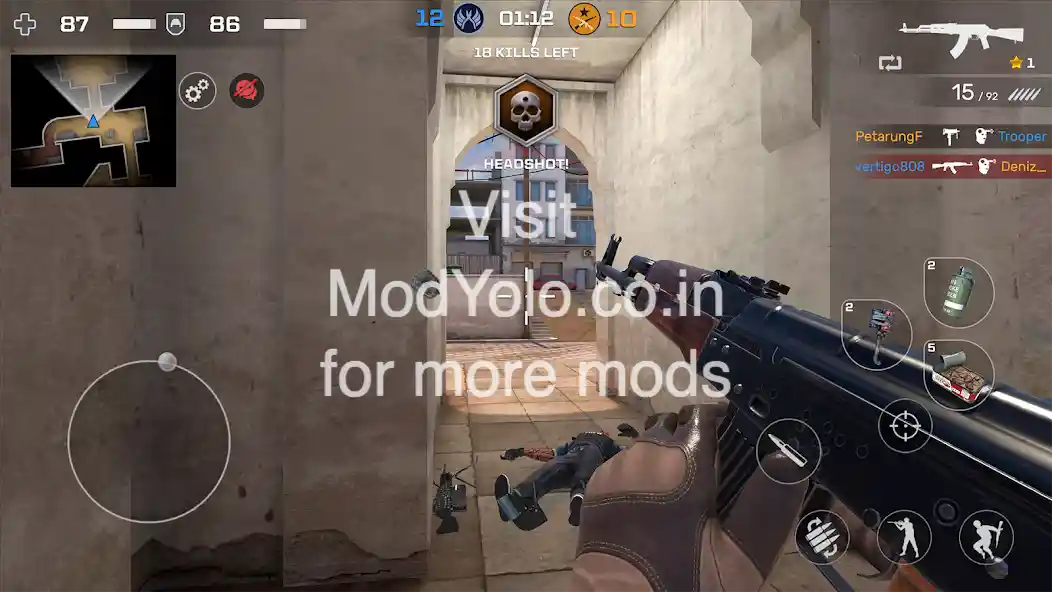 Critical Strike CS MOD APK Unlocked All Gunsskins