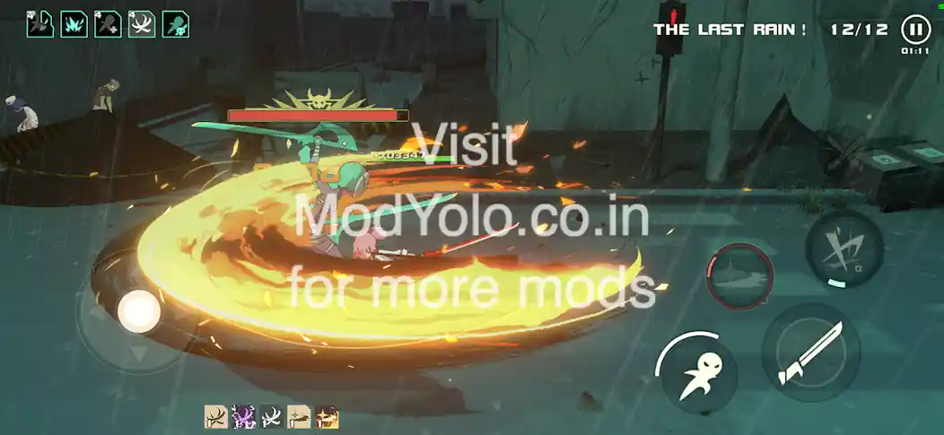 Swordash MOD APK Menu Mod