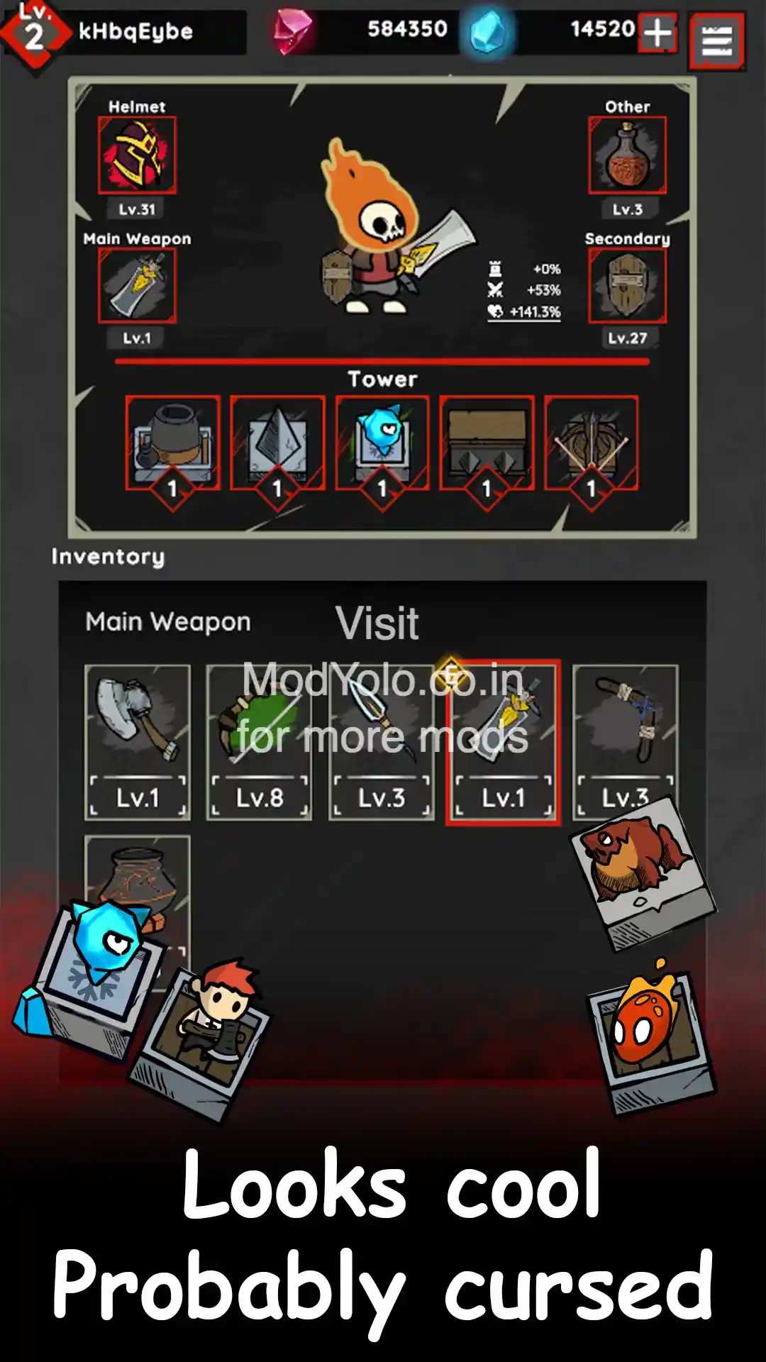 Dark Rogue Tower Defense TD MOD APK Unlocked Dark Rogue Tower Defense TD MOD APK Unlocked